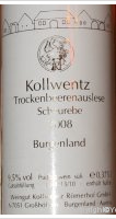 Kollwentz, Trockenbeerauslese Scheurebe