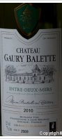 Château Gaury Balette