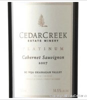 Cedar Creek - Platinum Cabernet Sauvignon