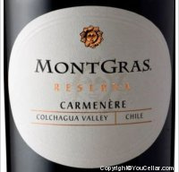 MontGras - Reserva - Carmenère