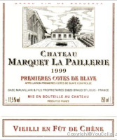 Château Marquet La Paillerie - Fût de Chêne