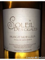 Soleil des cigales - Muscat Moelleux