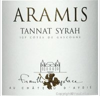 Famille Laplace au Château d'Aydie - Aramis - Tannat Syrah