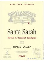 Santa Sarah - Privat Mavrud & Cabernet Sauvignon