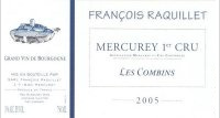François Raquillet - 1er Cru Les Combins