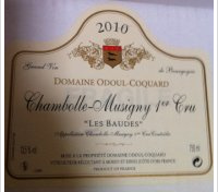 Domaine Odoul Coquard - 1er Cru Les Baudes