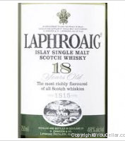 Laphroaig - Single malt 18 years