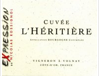 Domaine Nicolas Rossignol - Cuvée L'Héritière