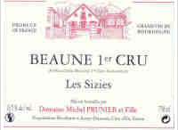Domaine Michel Prunier - 1er Cru - Les Sizies