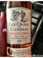 Les Ormes de Cambras - Cinsault-Syrah