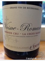 J. Cacheux - 1er Cru La Croix Rameau