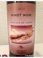 André Bonvin - Pinot Noir - Coteaux de Sierre