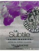 Vinarmonie - La Subtile