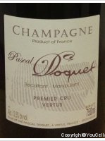 Pascal Doquet - 1er Cru Vertus blanc de blanc