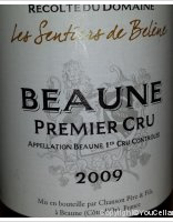 Les Sentiers de Belène - 1er Cru