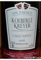 Koeberlé-Kreyer - Vendangé à la main
