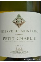 J. Moreau et Fils - Réserve de Montaigu