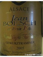 Jean Boesch - Vendanges Tardives