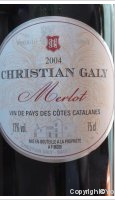 Christian Galy - Merlot