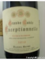 Daniel Henri - Grande Cuvée Exceptionelle - Tête de Cuvée