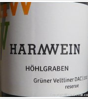 Harmwein - Höhlgraben - Grüner Veltliner - Reserve
