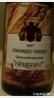 Sylvain Hertzog - Vendanges Tardives