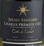Julien Brocard - 1er Cru Côte de Léchet