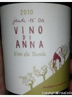 Jeudi 15 da Vino di Anna