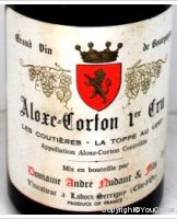 Domaine André Nudant et Fils - 1er cru Les Coutières la toppe au vert