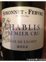 Simonnet Febvre - 1er Cru Côte de Léchet
