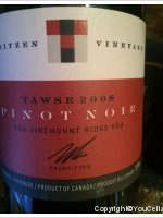 Tawse - Lauritzen Vineyard Pinot noir