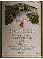 Karl Erbes - Ürziger Würzgarten - Riesling Auslese ***