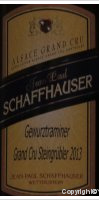 Jean Paul Schaffhauser - Grand Cru Steingrübler