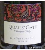 Quails' Gate - Old Vines Foch Reserve