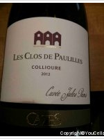 Les Clos de Paulilles - Cuvée Jules Pams
