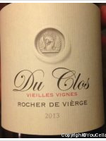 Du clos - Rocher de Vièrge