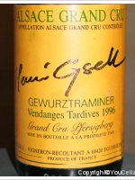Henri Gsell - Grand Cru Pfersigberg vendanges tardives