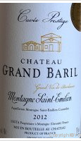 Château Grand Baril - Cuvée Prestige