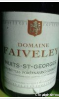 Domaine Faiveley - 1er cru Les Porêts-Saint-Georges