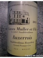 Caves Muller et Fils - Auxerrois