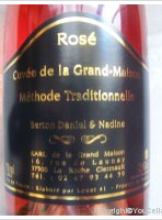 Berton Nadine et Daniel - Cuvée de la Grand-Maison