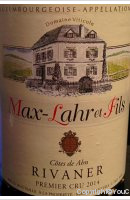 Max-Lahr et Fils - Côte de Ahn - Premier Cru