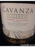 Cavanza - Cabernet Sauvignon Reserva