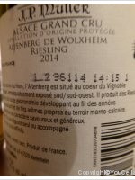 JP Muller - Grand Cru Altenberg de Wolxheim