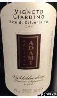 Adriano Adami - Vigneto Giardino Rive di Colbertaldo