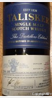 Talisker - Distillers Edition