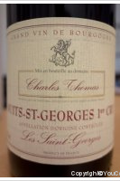 Charles Thomas - 1er Cru Les Saint-Georges