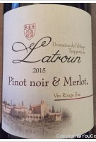 Domaine de Latroun - Pinot noir et Merlot