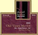 Daniel Lenko - Old vines Merlot