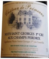 Château de Prémeaux - 1er Cru Aux Champs Perdrix